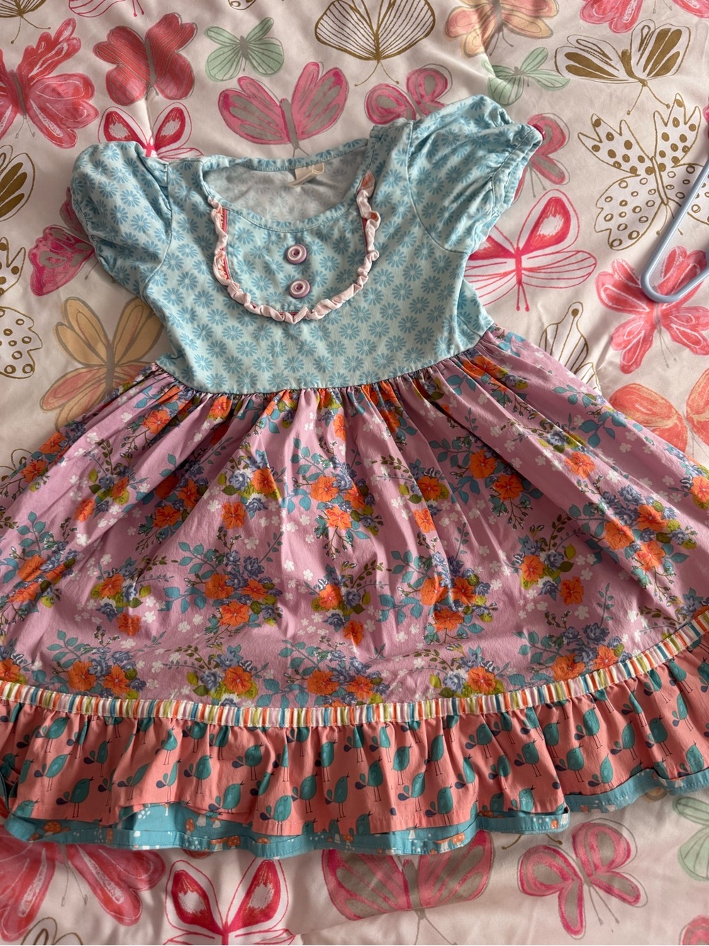 Wildflowers Floral Tiered dress